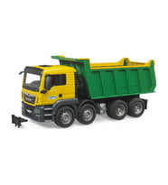 Bruder Man Tgs Damperli Kamyon (Sarı-Yeşil) BR03766