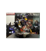 Batman vs Joker Savaşı Figür DC Batman ve Joker Kavgası Obje 25CM Büyük Boy
