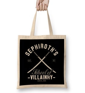 Academies Final Fantasy Sephiroths School Of Villainry Bez Çanta Uzun Saplı