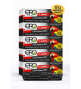 Canon i-SENSYS MF272dw Çipsiz Muadil Toner - 1200 Sayfalık - 5'li Avantaj Menü