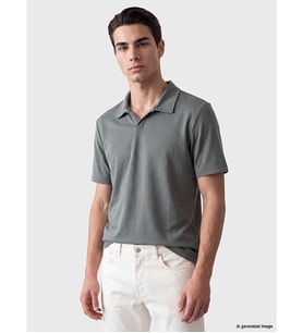 LCWAIKIKI Classic Haki Polo Yaka Erkek Tişört