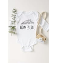 Homeslice Uzun Kol Çıtçıtlı Bebek Body