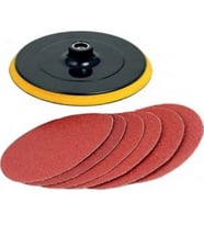 Yedekli Cırt Disk Zımpara Tabanı 115mm
