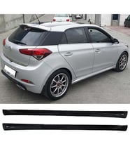 Hyundai i20 Sport Yan Marşpiyel Seti Plastik 2 Adet Mat Siyah 2014 2015 2016 2017 2018 karlık+ek+bodykit