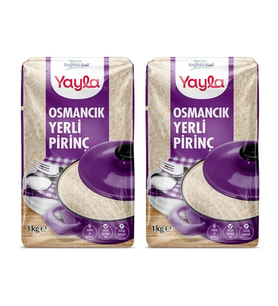 Yayla Osmancık Pirinç 1 kg x 2 Adet
