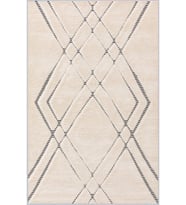 Eliana Home Baskılı, Yıkanabilir Kaymaz Taban Salon Halısı LNA1203 100x150 cm (Bej)