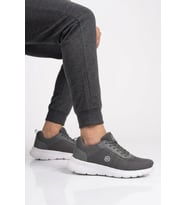 Walkway Füme Fileli Hafif Esnek Rahat Tabanlı Erkek Yürüyüş ve Spor Ayakkabı Poizz 26108