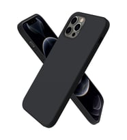 Durukar® iPhone 12 Pro Kılıf First Silikon - Siyah