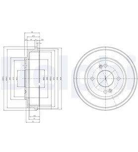 DELPHI BF517 Fren Kampanasi 584111C300