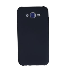 Samsung Galaxy J7 Kılıf Nano İçi Kadife Silikon - Lacivert