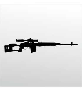 Folyo Sticker Cheytac M200 50cm Uzunluk (Karışık)