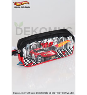DEKOMUS İLE YENİ SEZON LİSANSLI HOT WHEELS KALEM ÇANTASI