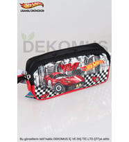 DEKOMUS İLE YENİ SEZON LİSANSLI HOT WHEELS KALEM ÇANTASI