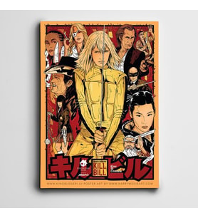 Kill Bill 2 Mini Kanvas Tablo