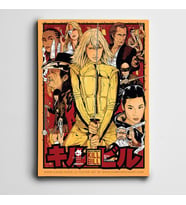Kill Bill 2 Mini Kanvas Tablo