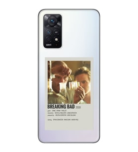 Xiaomi Redmi Note 12 PRO 4G Uyumlu Breaking Bad Tasarımlı Şeffaf Telefon Kılıfı