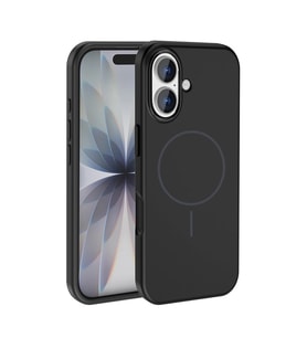 Apple iPhone 17 Kılıf M-Safe Şarj Özellikli Metal Kamera Çerçeveli Zore Edi Silikon Kapak
