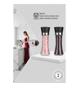 2 Li Baharat Tuz Öğütücü Set Dees Dickerhoof 718753