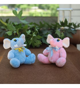 Minik Fil Yavrusu - Anatoya (Pembe)