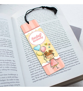 Kız Çocuklara Özel Kitap Ayracı