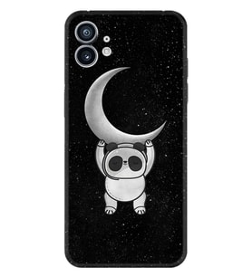 Nothing Phone 2 Kılıf Desenli Silikon Platinium Series Panda Moon 1811