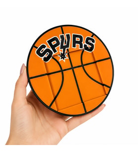 Dekoratif Basketbol Temalı Not Kağıtlığı Masaüstü Notluk Yapışkan Not Tutucu Ofis ve Çalışma Masası Organizeri