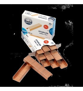 Delta Bakır Zımba Teli 24/6 1000 lik 10 Paket