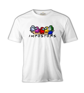 Among Us - Impostors Beyaz Erkek Tshirt