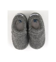Hopfrög Recycled Woo Wooly Yünlü Gri Barefoot Patik (Hediye Seti)