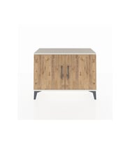 Arges Şifonyer Tek Raflı 2 Kapaklı 88x30x64 Aytaşı-Çam