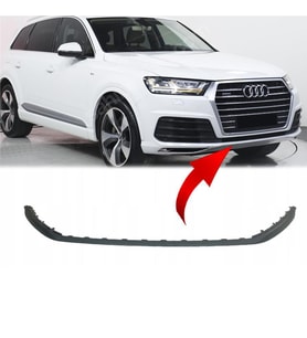 Audi Q7 Sline Ön Tampon Alt Süs Çıtası Gri 16-2020  4M0853245 1RR