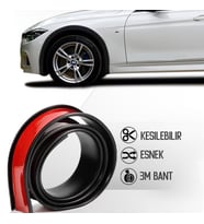 Üniversal Elastik Çamurluk Dodik Seti Poliüretan Çamurluk Kaplaması 45 mm x 5 metre Montaj Setli