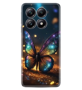Xiaomi 14T Pro Kılıf Boutique Baskılı Resimli Rengarenk Kelebek Pcode -097