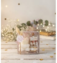 Mumelia Candles Ayıcık & Atlıkarınca - Doğal Soya Kutulu Hediyelik Mum - 15 Adet