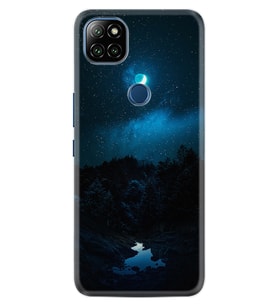 Casper E30 F20 X20 Kılıf Desemli Silikon Gece 1633