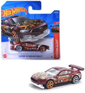 Hot Wheels -  Custom '18 Ford Mustang Gt (1/64) 2022 Serisi