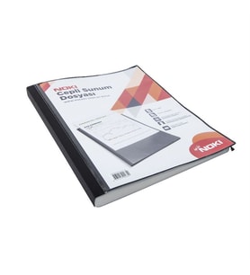 Noki Sunum Dosyası Cepli 30 Lu Siyah 64130-N-190