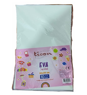 Ticon Düz  Eva Yapışkanlı