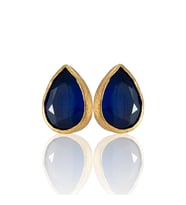 Kadir Jewellery 22 Ayar Altın Kaplama Kadın Minimal Küpe -El İşçiliği Ve Hipoalerjenik Küpe