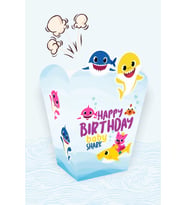 Baby Shark Temalı Popcorn Kutusu (mısır) 8'li