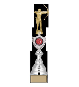 ODAK KUPA - Figürlü Kupalar - Okçu Figürlü Kupalar FG-035 A - 42 cm