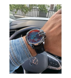 SEWOR Watch Renkli Cam Tüm Fonksiyon Aktif Erkek Kol Saati 1890416049214