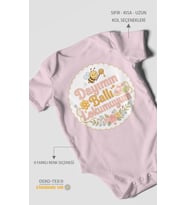 Dayımın Ballı Lokumuyum Kısa Kollu Bebek Body %100 Pamuk
