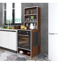 Kenzlife ankastre fırın dolabı ismihan cvz 165*60*56 mutfak raflı