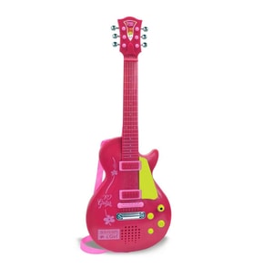 Nessiworld Elektronik Tuşlu ve Telli Askılı Pembe Gitar