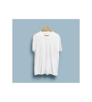 Oversize Düz Beyaz T-shirt