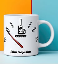 Komik - Esprili Kupa Bardak COFFEE KAHVE Tasarımlı Komik Kupa Bardak