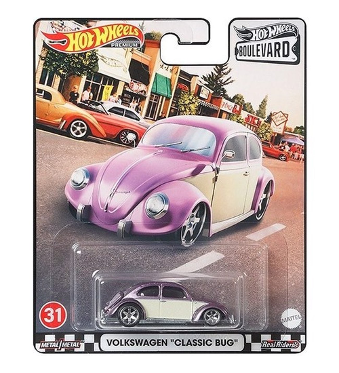 Hot Wheels Premium Boulevard Volkswagen Classic Bug GJT68 GRM03