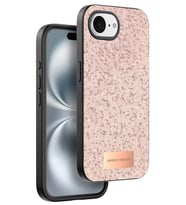 Onegif Apple iPhone 16E Bright Simli Kapak - Pembe
