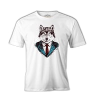 Mr. Wolf - Kurt Beyaz Erkek Tshirt